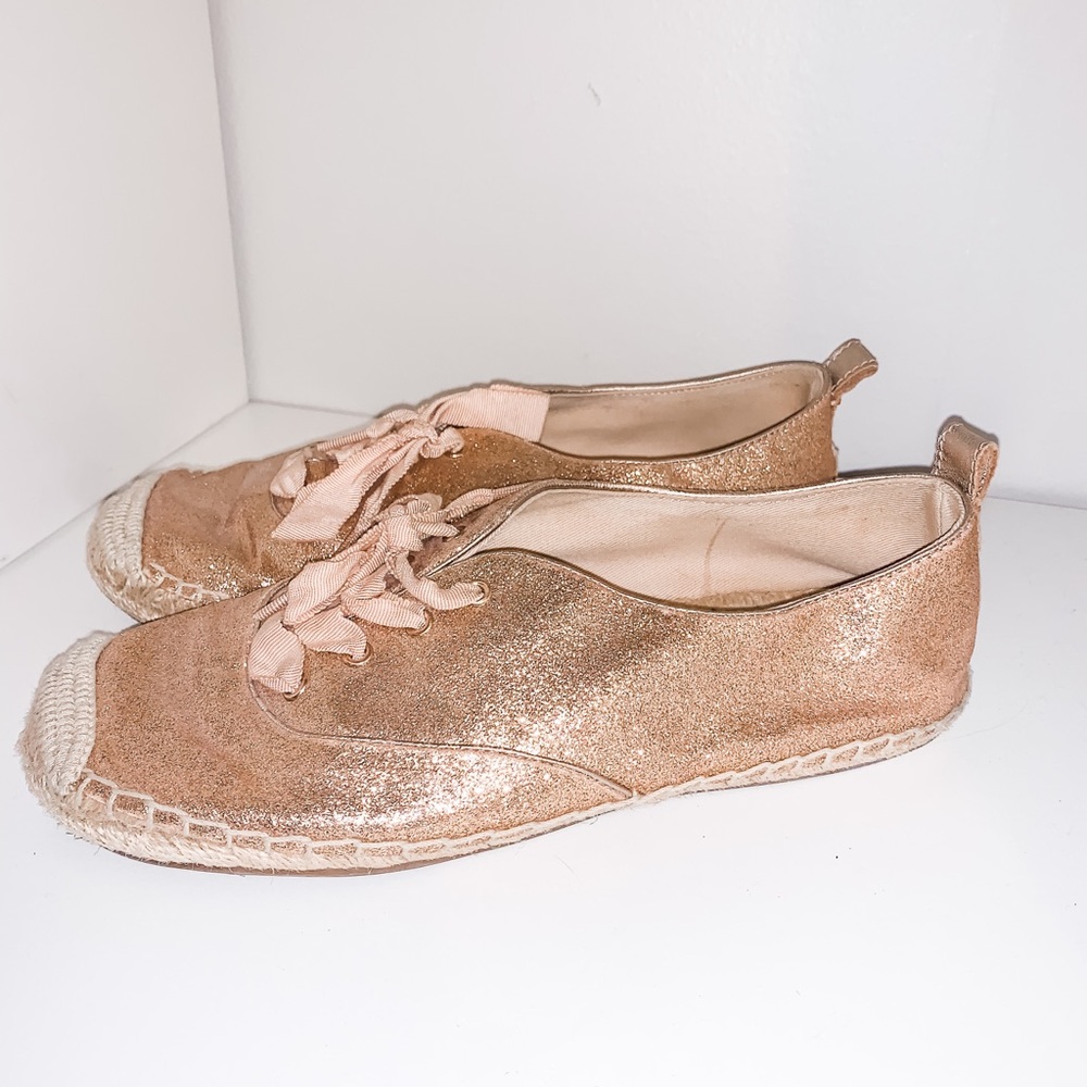 Coach Ramira Gold Sparkle Shoes